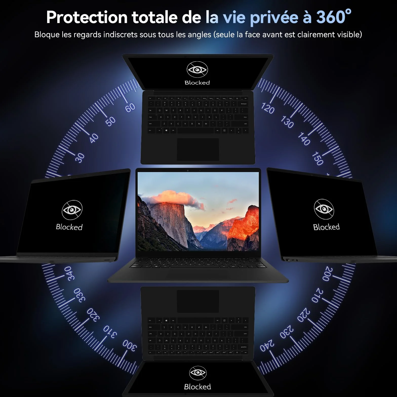360° Filtro Privacy 14 Pollici 16:10