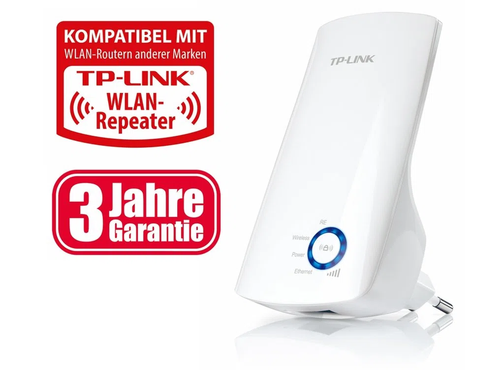 [Vecchio Modello] TP-LINK TL-WA850RE(DE) Network transmitter & receiver White - network extenders (Network transmitter & receiver, 10/100Base-T(X), IEEE 802.11b,IEEE 802.11g,IEEE 802.11n, 802.11b,802.11g,802.11n, 300 Mbit/s, 128-bit WEP,152-bit WEP,64-bit