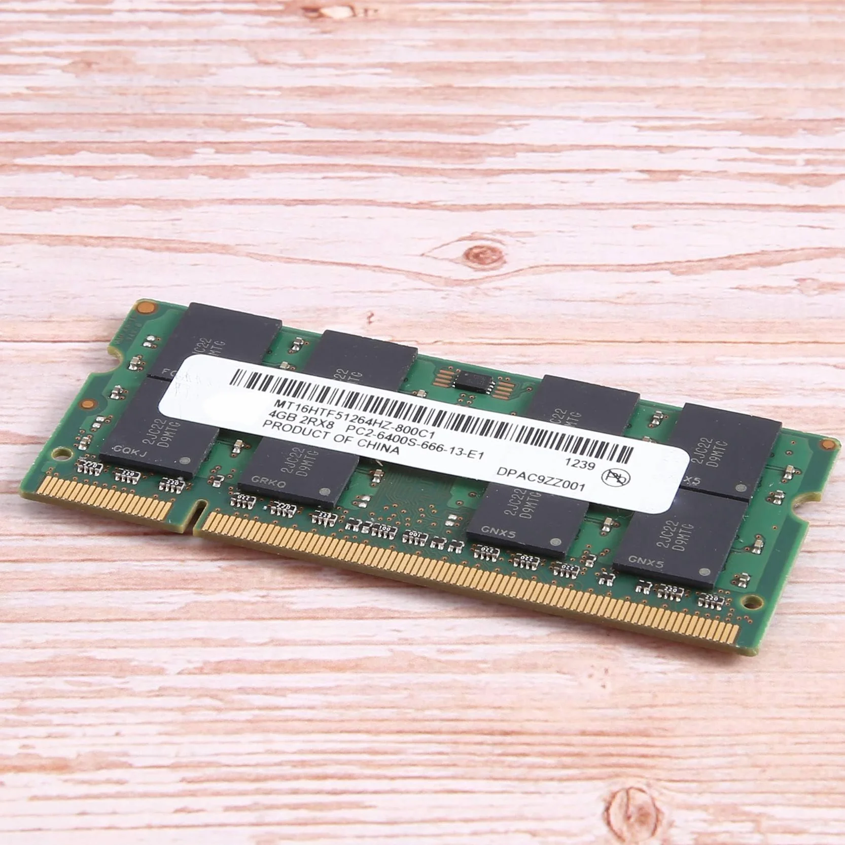 Per MT DDR2 4GB 800Mhz RAM PC2 6400S 16 chip 2RX8 1.8V 200 pin SODIMM per memoria del computer portatile Facile da installare Facile da usare