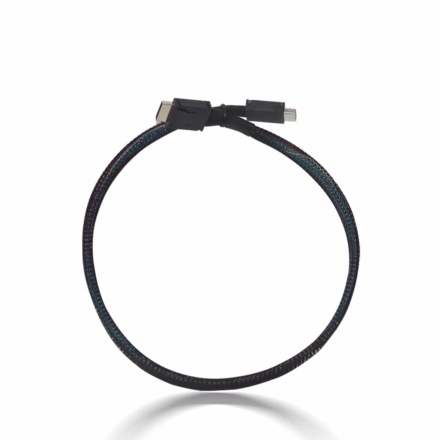 Oculink - Cavo di prolunga maschio PCIe 4.0 SFF-8611 4i Cable per eGPU Mini PC SSD console di gioco palmare, 50 cm