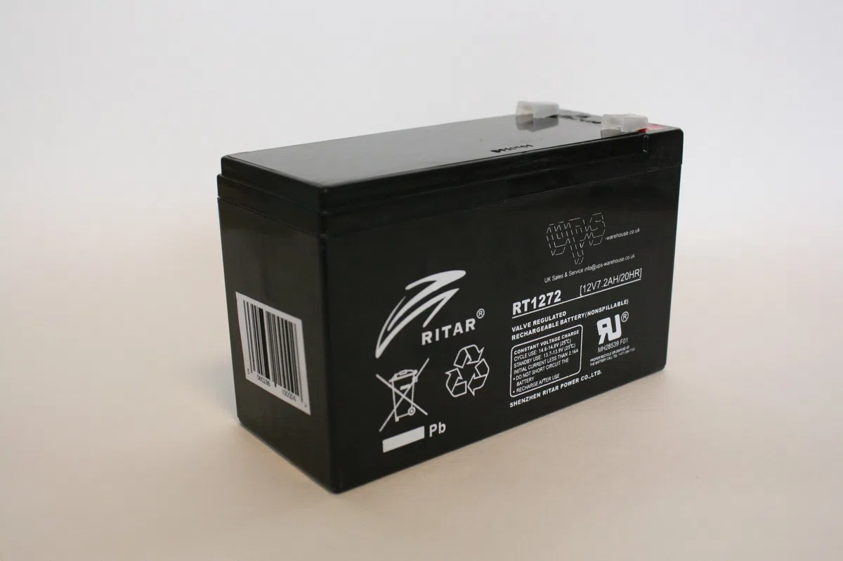 Ritar RT1272 - Batteria ricaricabile, 12 V, 7,2 Ah, 20 h