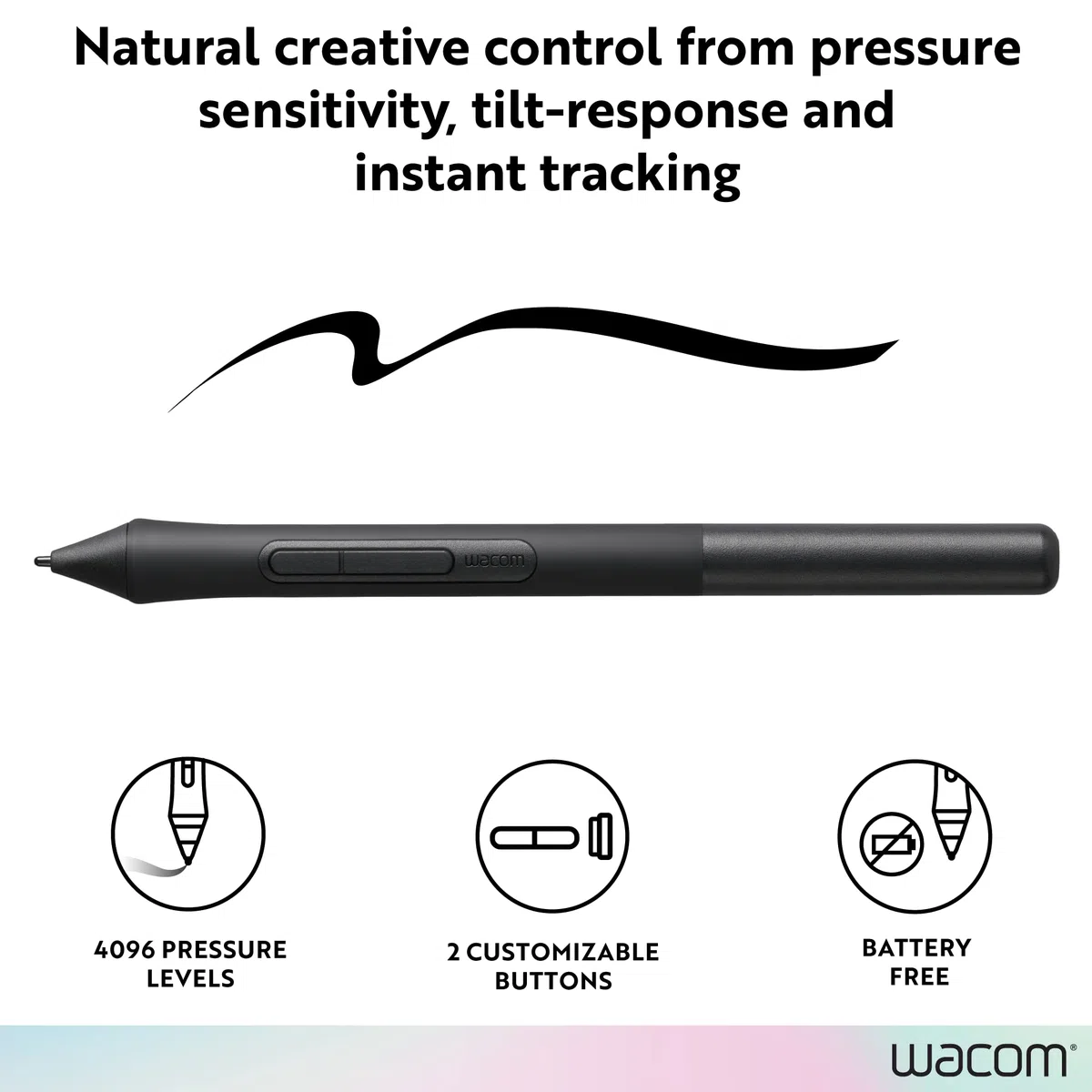 Wacom LP1100K penna per PDA Nero