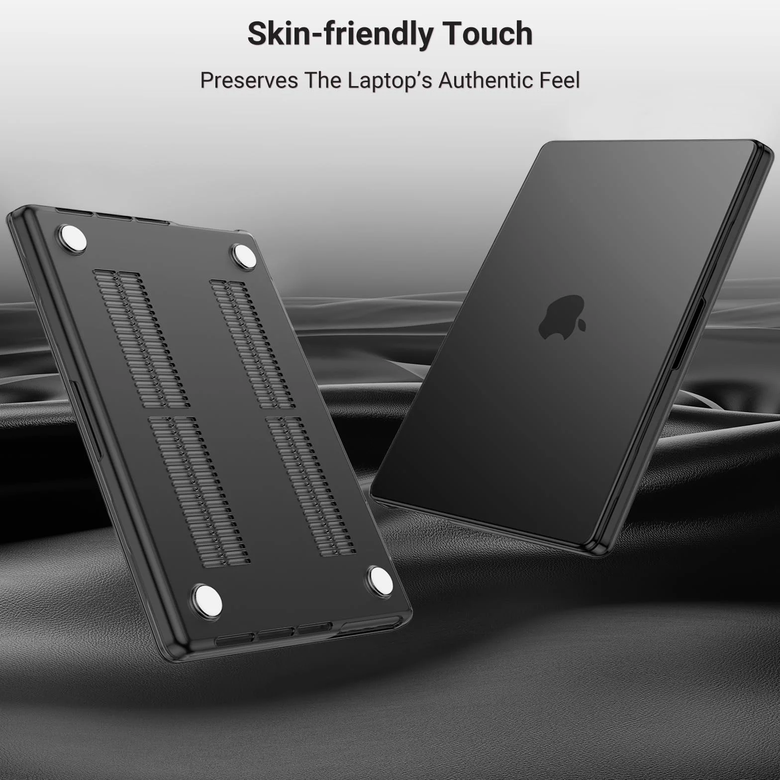 MOSISO Custodia Compatibile con MacBook Pro 14 Cover 2025 2024 2023-2021 M5 A3434 M4 A3112 A3185 A3401 M3 A2918 A2992 M2 A2779 M1 A2442, Rigida Case&Copritastiera&Pellicola&Borsa, Nero