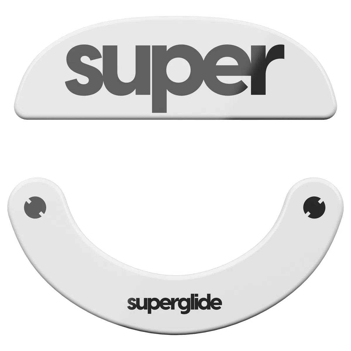 Superglide2 Piedini per mouse con superficie strutturata controllabile Realizzati in vetro ultraresistente Suola liscia e durevole per mouse da gioco wireless Pulsar Gaming Gears serie X2