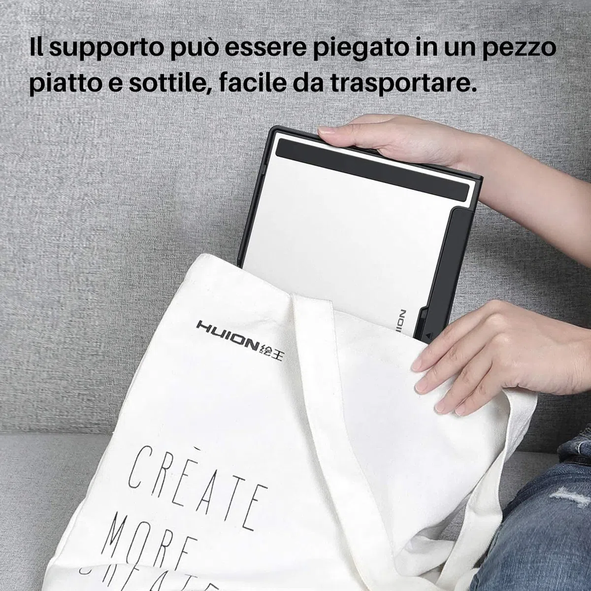 HUION ST300 Supporto Regolabile Compatibile con Kamvas Pro 12, Kamvas Pro 13, Kamvas 13