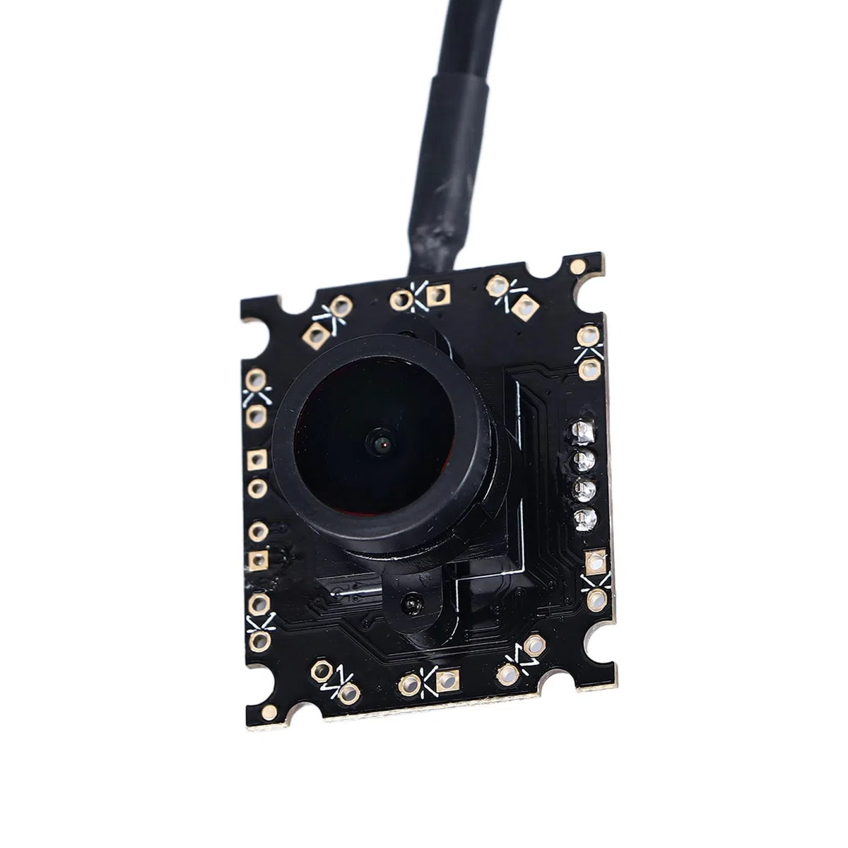 Messa a Fuoco Manuale Modulo Fotocamera USB Modulo Webcam Fotocamera da 0,3 MP Grandangolo da 160 ° con Distorsione Scheda Fotocamera Cablata USB