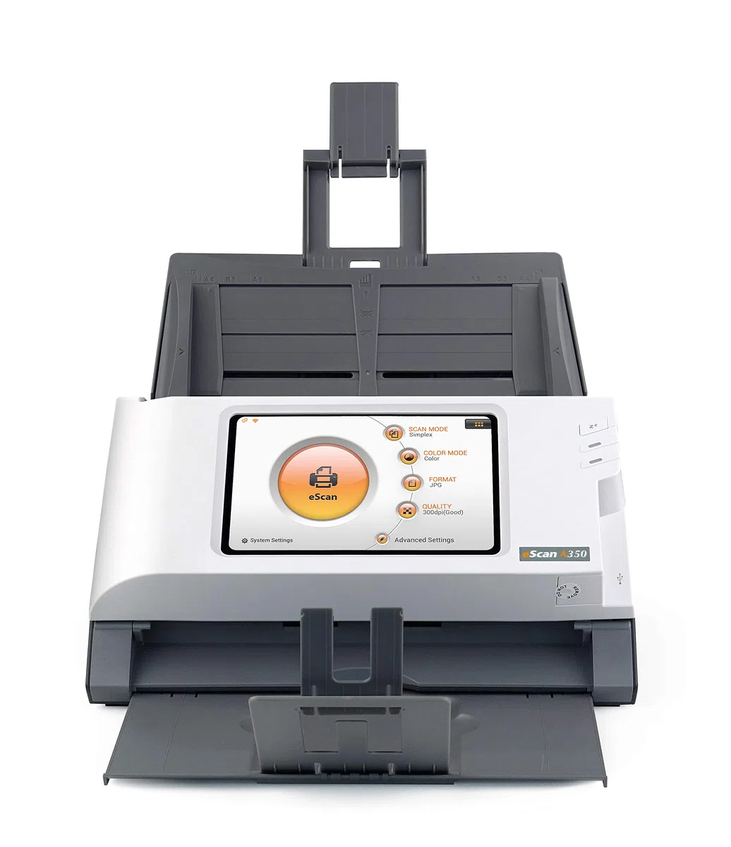 Plustek Escan A350 Essential AdF-Scanner 600 X 600 Dpi A4 Schwarz - Wei? (0286)