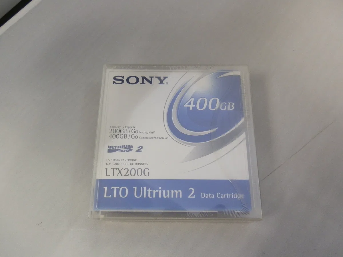 Sony LTX200G LTO Ultrium 2 data Cartridge 400 GB sigillato