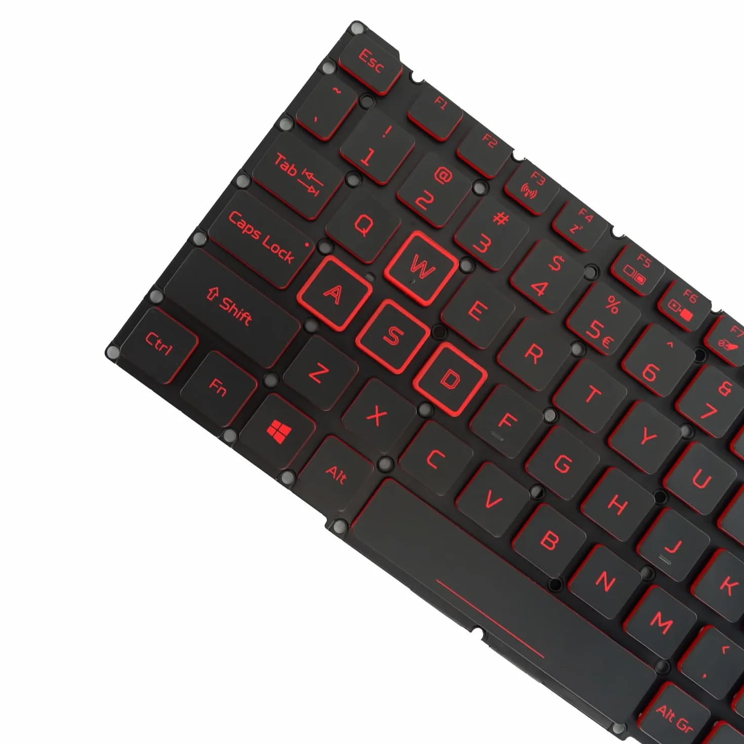 Tastiera di ricambio retroilluminata per Acer Nitro 5 AN515 AN517-51 AN517-52 AN715-51 distribuzione spagnola