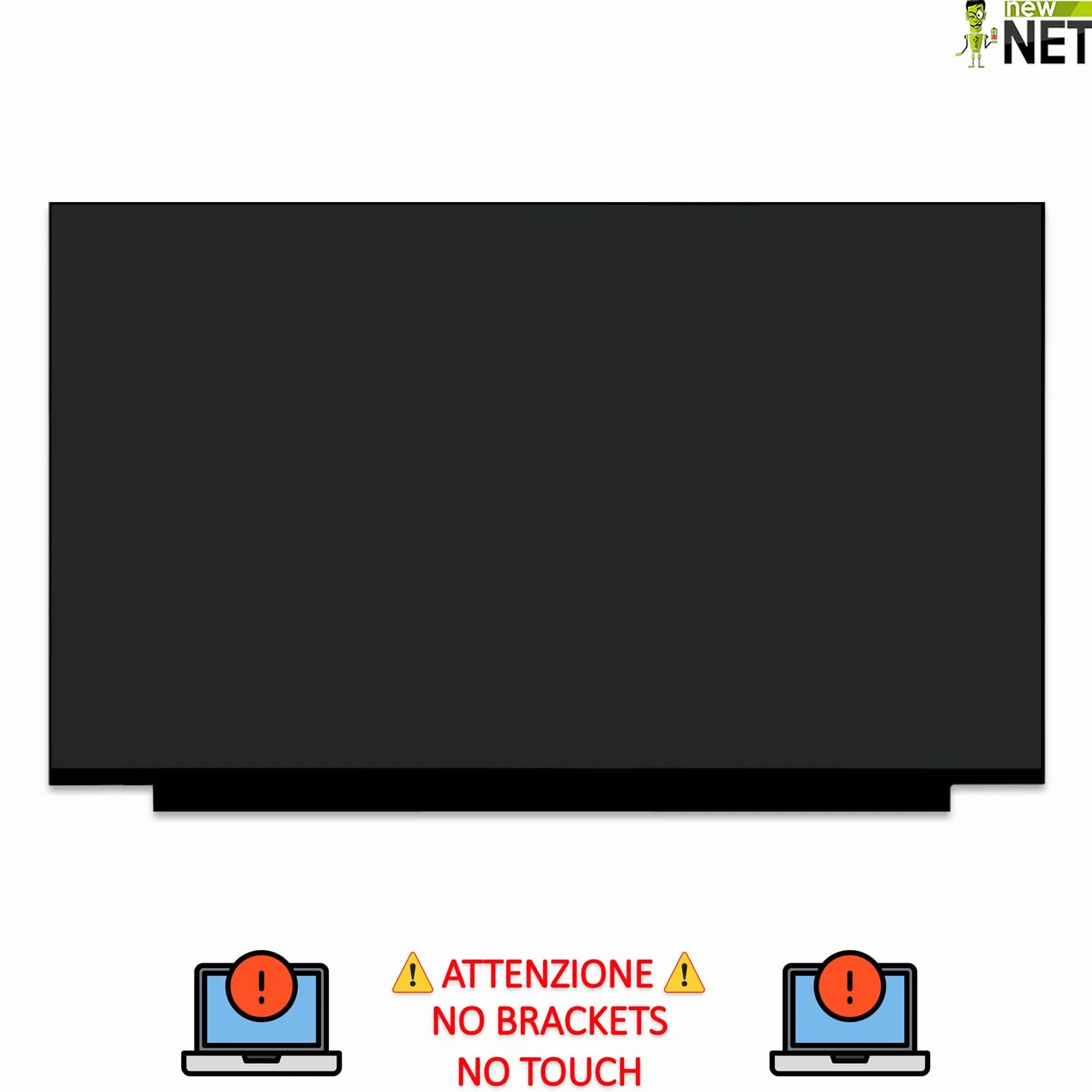 new net - Pannello Schermo Display LCD Compatibile con Notebook HP 15z-gw, 15z-gw000, 15z-gw0xx, 250 G8 [15.6 Pollici - FHD 1920 x 1080-30 Pin - 60Hz TN]