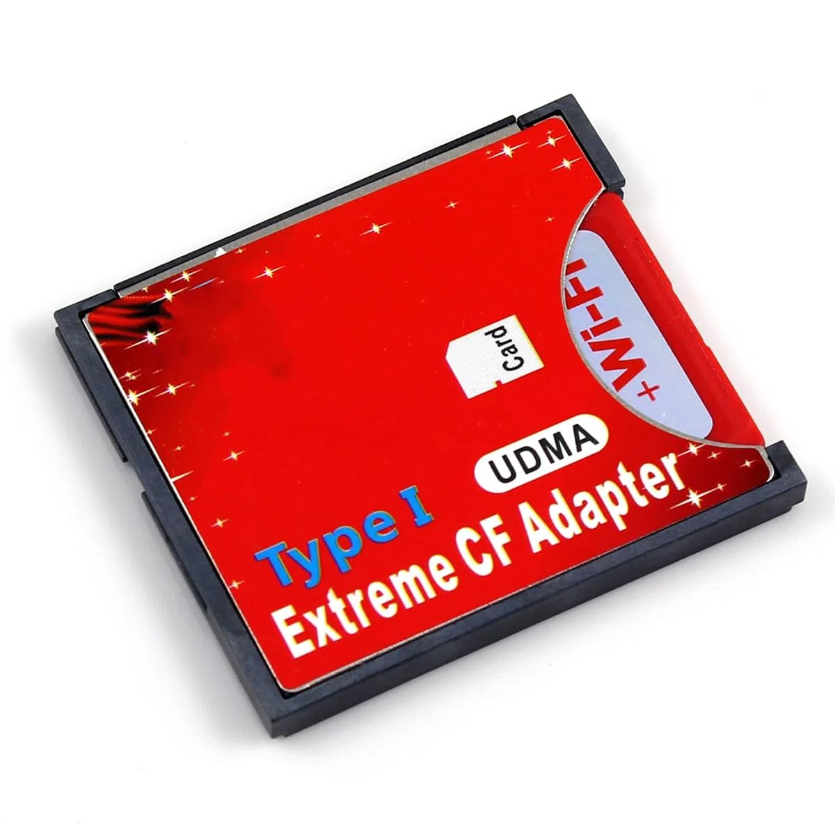 Cablecc Adattatore da SD SDHC SDXC ad alta velocità Extreme Compact Flash Support CF Type I per 16/32/64/128 GB