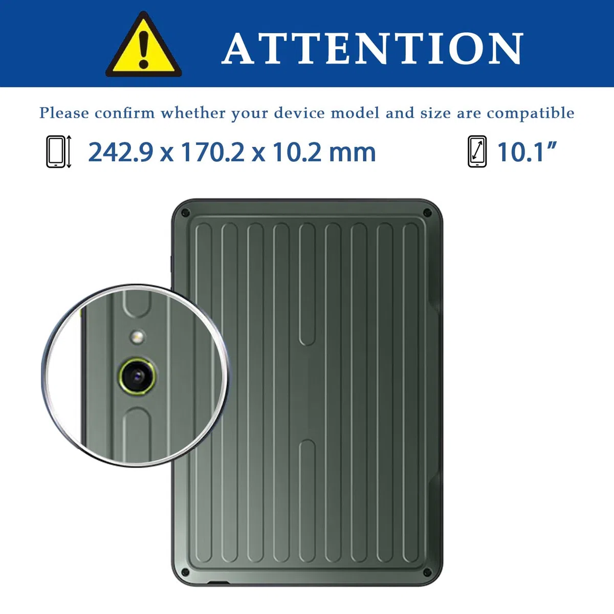 Custodia in Pelle Compatibile con Samsung Galaxy Tab Active 5 Pro 10.1 2025 Custodia Protettiva con Guscio Interno in TPU Silicone, Supporto Integrato(Nero)