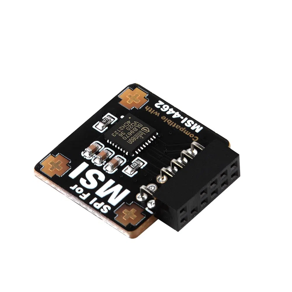 Modulo TPM2.0 TPM SPI 12 pin modulo con infineon SLB 9670 per scheda madre MSI compatibile con TPM2.0 (MS-4462)