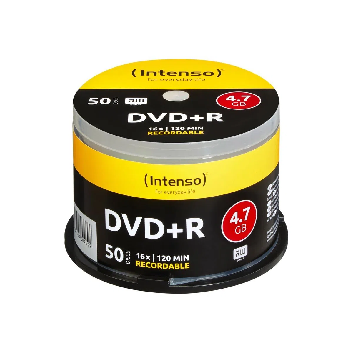 Intenso Dvd+r 4.7GB - Confezione da 50
