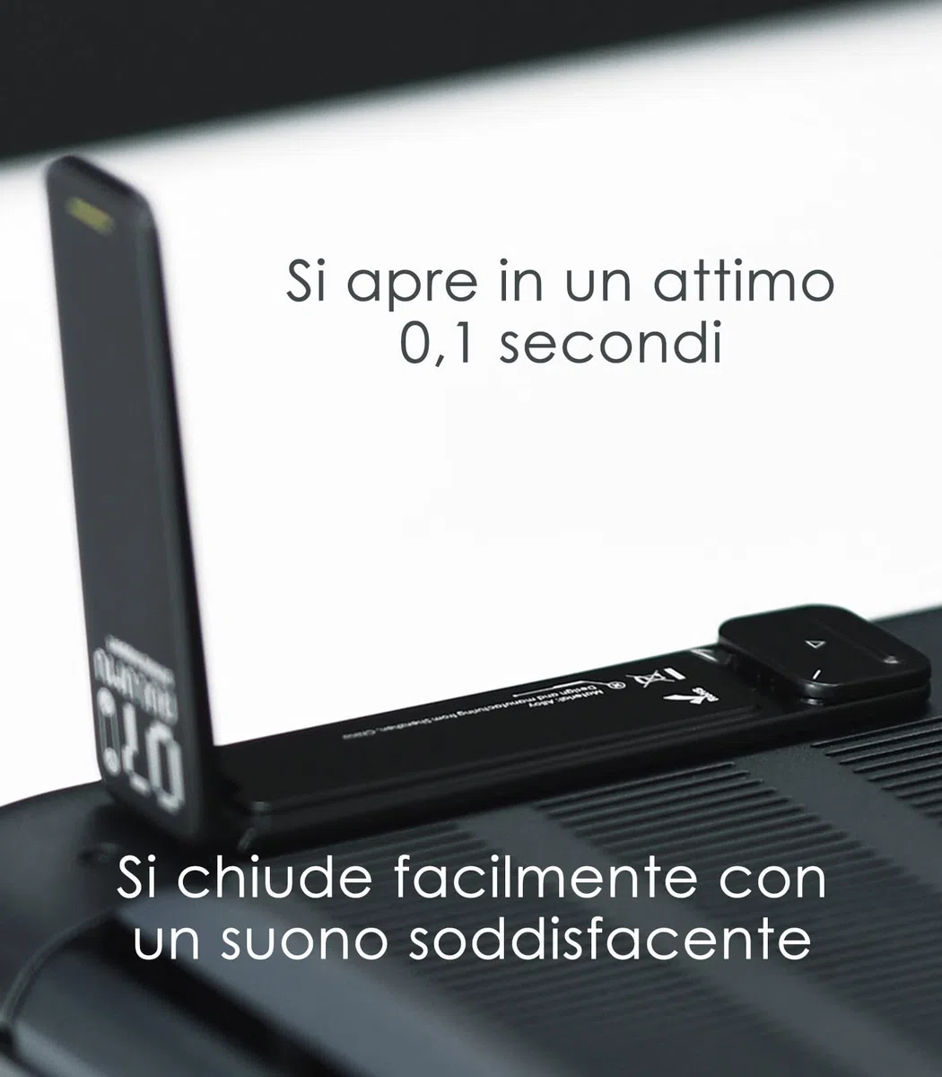 Aulumu G07 Supporto PC Portatile a Scomparsa | Raffreddamento Super Supporto Laptop | Rialzo Ergonomico per Laptop Stand da Scrivania per MacBook, Tutti i Laptop, Tablet, 8-20'', Nero