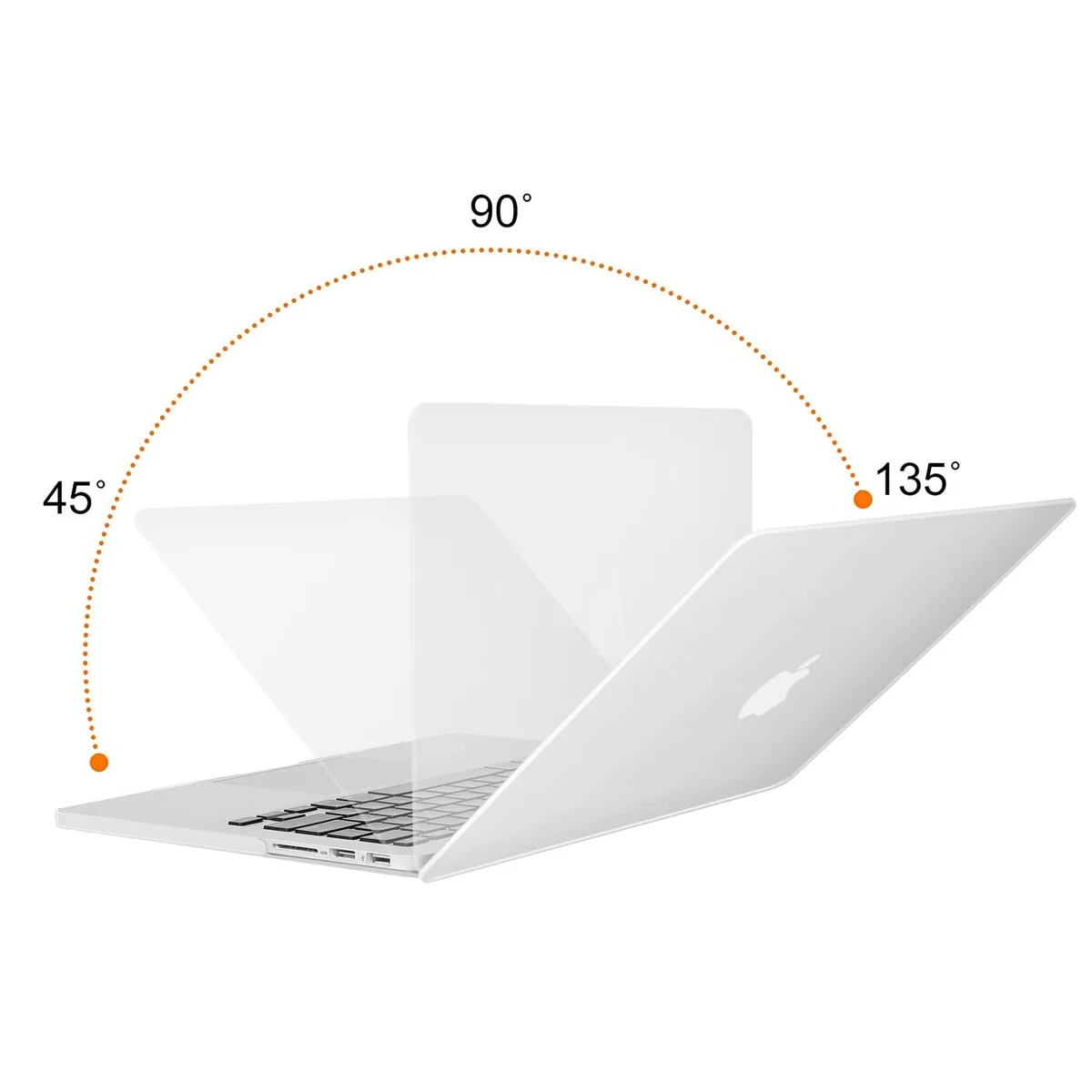 MOSISO Custodia Compatibile con MacBook Pro 13 Pollici Cover 2015 2014 2013 2012 A1502 A1425 Versione Precedente con Display Retina,Plastica Protettiva Rigida Case, Brina