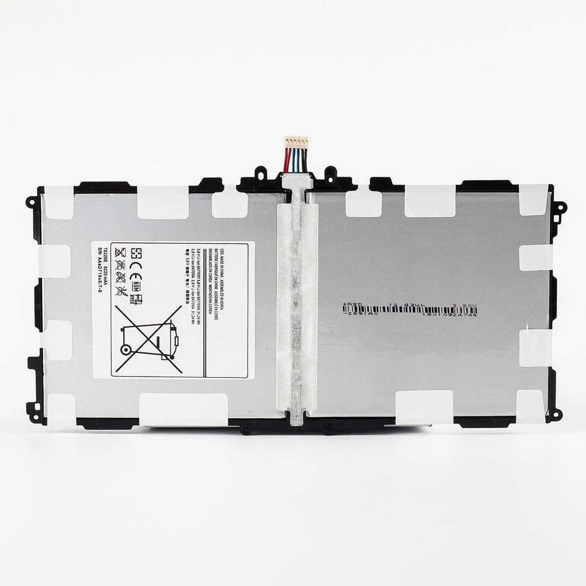 3.8V 31.24Wh 8220mAh T8220E Tablet Batteria per Samsung Galaxy Note 10.1 2014 SM-P600 SM-P601 SM-P605 SM-P605V SM-P607T SM-T520 SM-T525 Series T8200K T8220U T8220C with Tools