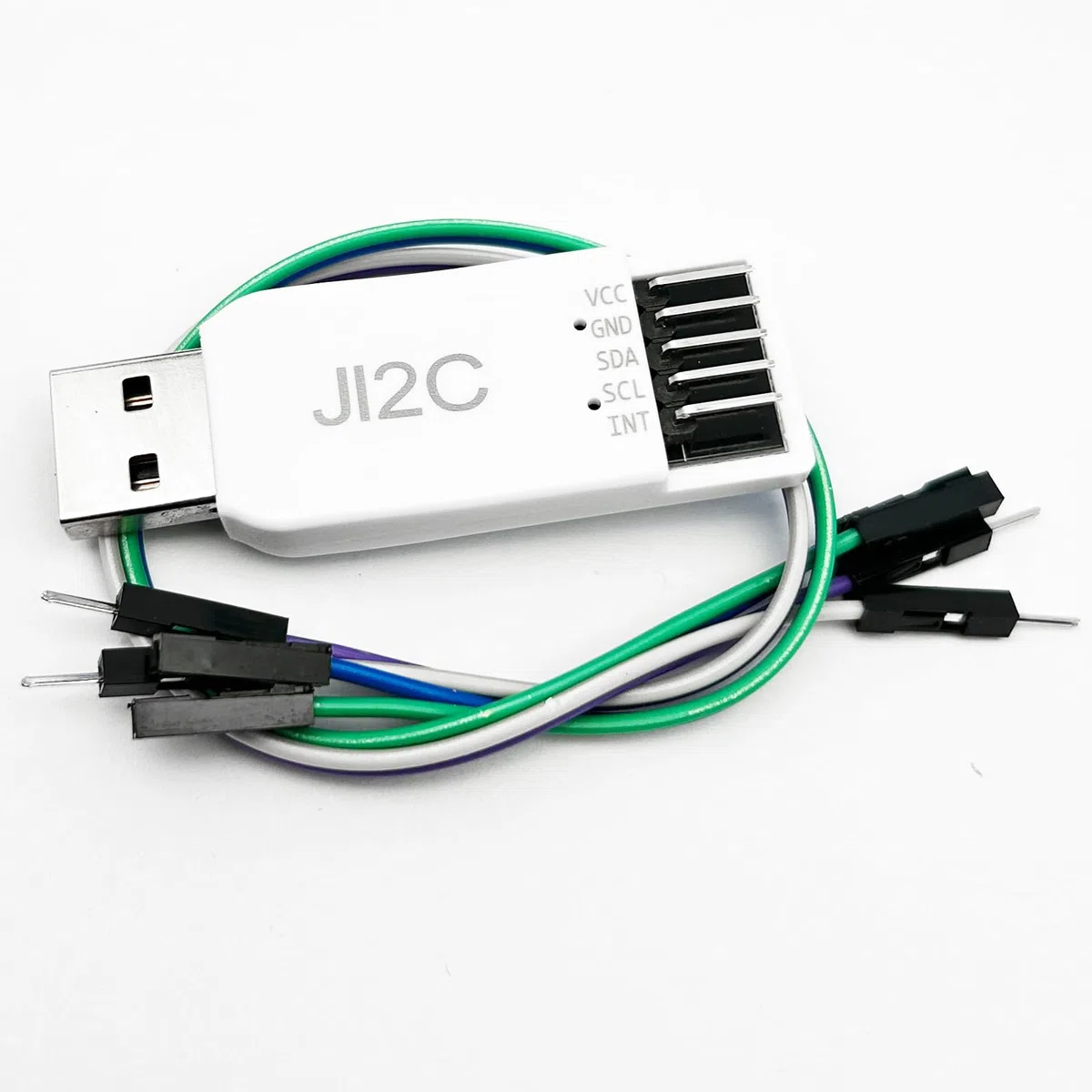 Adattatore JI2C da USB a I2C e debugger EEPROM | Supporto multi-dispositivo, tracciatura curva in tempo reale, lettura/scrittura veloce per registri I2C - Compatibile con Windows