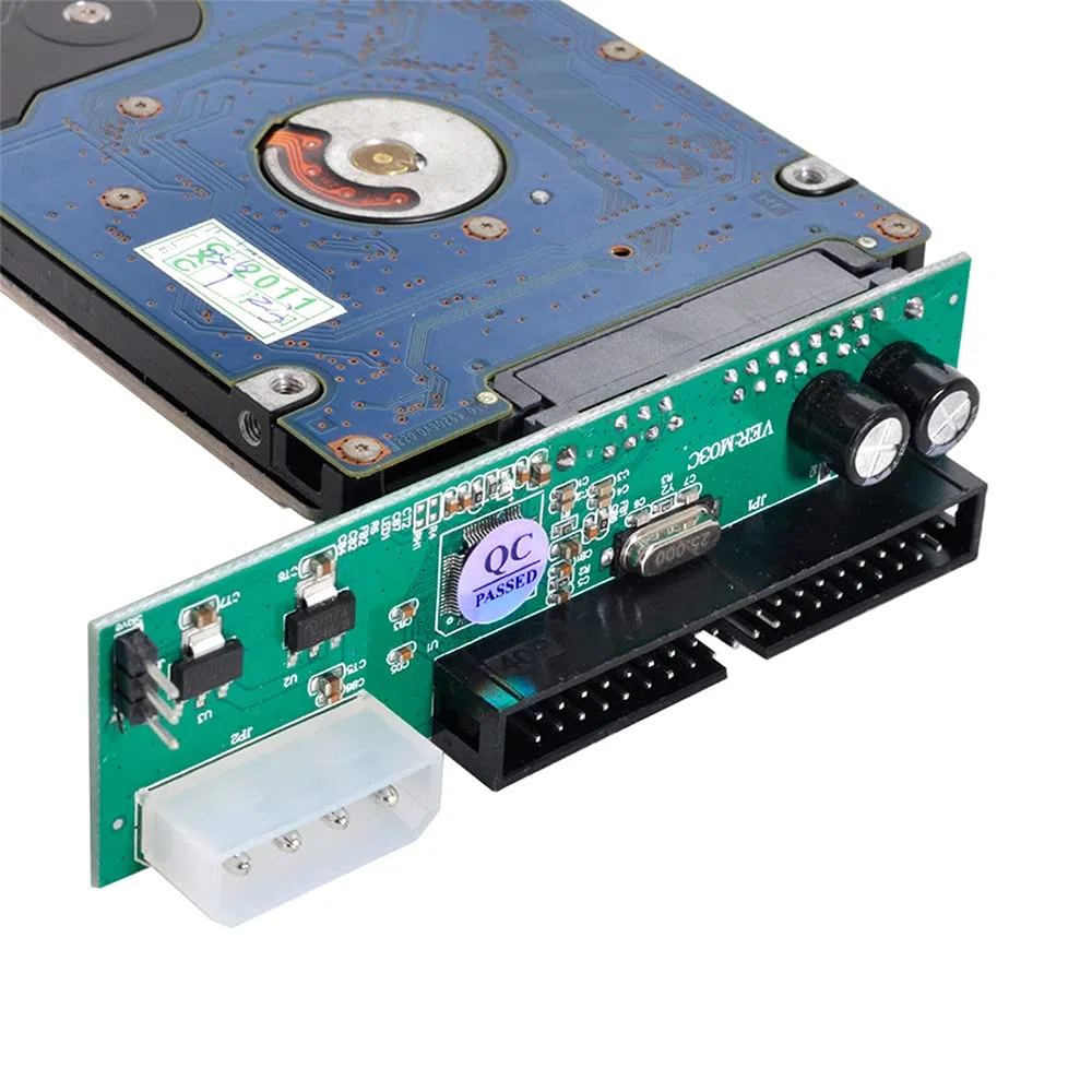 Adattatore convertitore per scheda madre da disco SATA a IDE/PATA a 40 pin, PCBA, per computer desktop e disco rigidi da 2,5 e 3,5 pollici