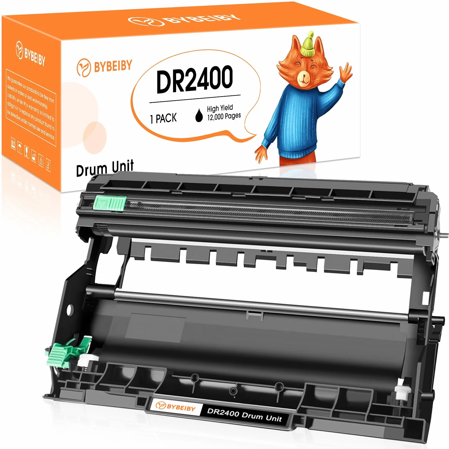 DR2400 Tamburo Compatibile con Brother DR2400 DR-2400 Tamburo per Brother MFC-L2710DW HL-L2350DW MFC-L2710DN HL-L2310D DCP-L2530DW MFC-L2750DW DCP-L2510D MFC-L2730DW HL-L2375DW DCP-L2550DN