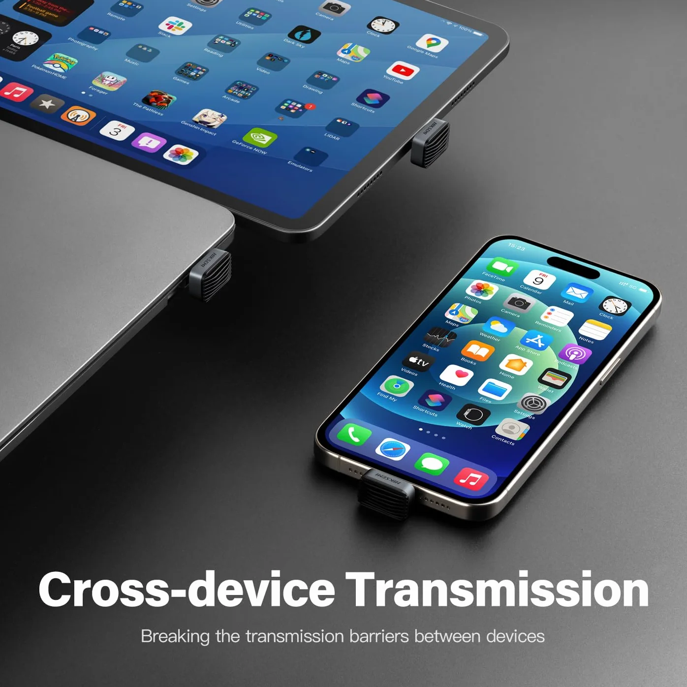 HIKSEMI Chiavetta USB 128GB, Unità Flash a Stato Solido USB 3.2 Velocità Fino a 450 MB/s, Mini Type-C SSD Esterno per iPhone 15/16, Laptop, MacBook, Android, TV, Audio per auto