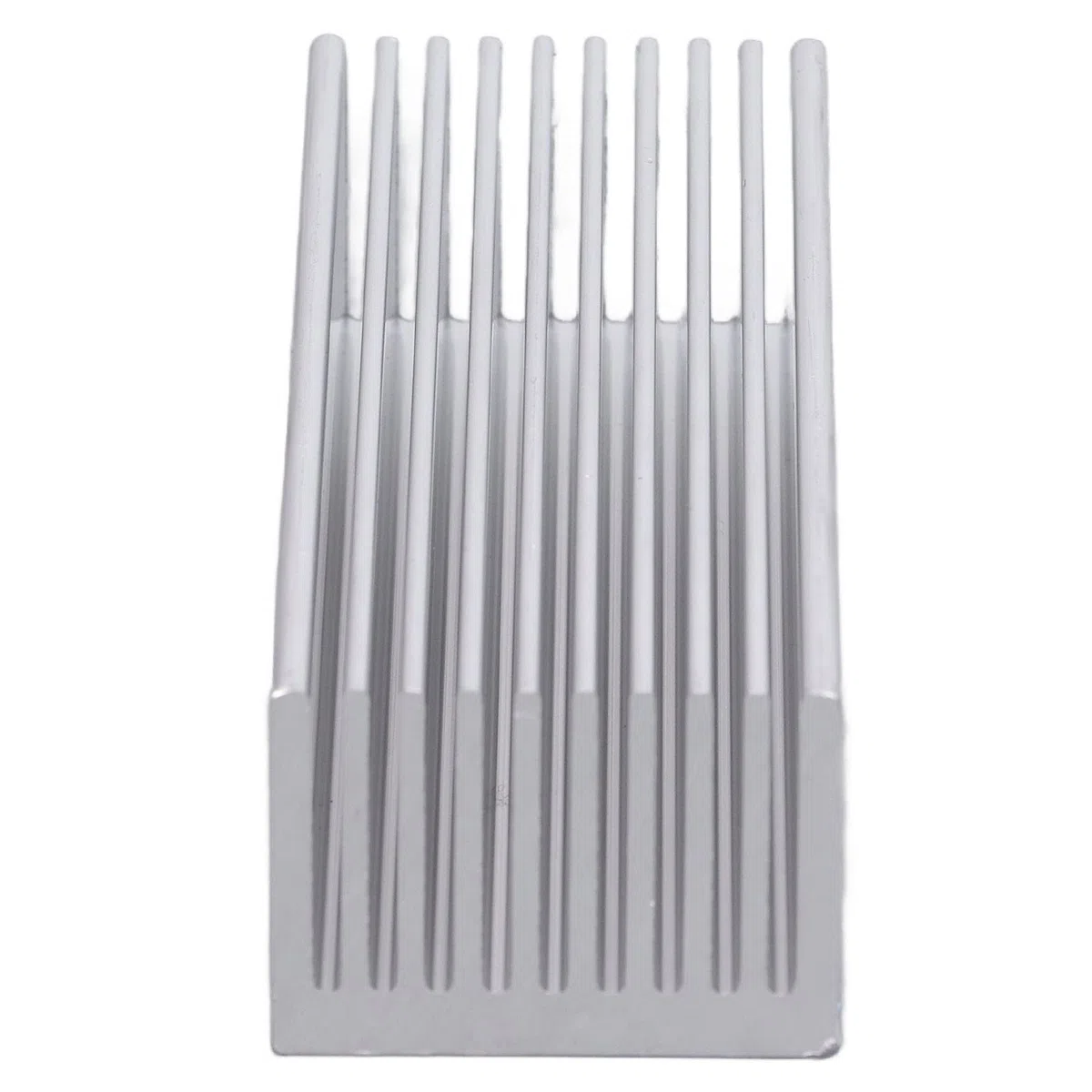 Dissipatore di calore in alluminio 100x40x30 mm, ampia superficie, anticorrosione per schede elettroniche (senza adesivo)