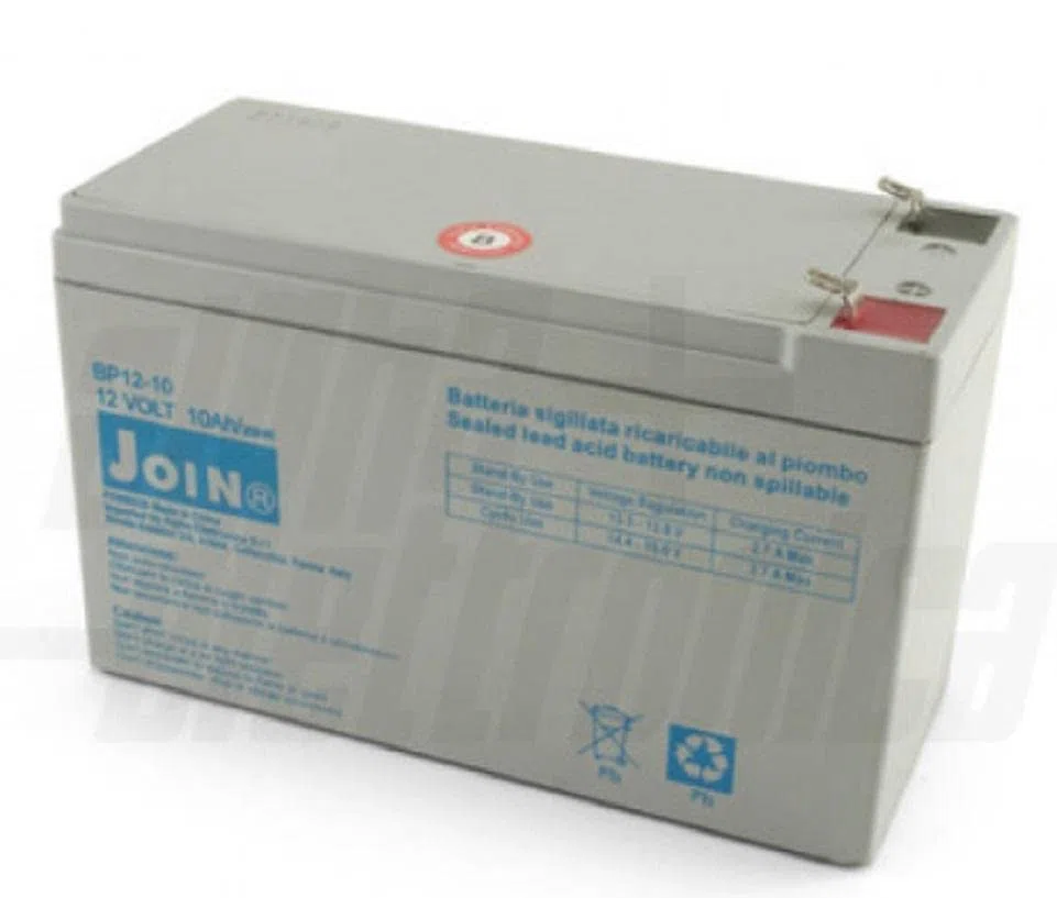 Alphaelettronica Batteria al Piombo 12V 10Ah - AGM Alpha Elettronica BP12-10