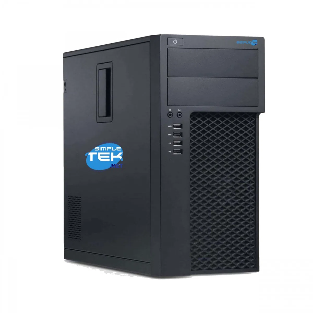 SIMPLETEK- Computer Fisso Workstation 32GB 480GB SSD | Windows 11 Professional | VGA + 2 x DisplayPort + Porta Seriale RS232 DVD-ROM (Ricondizionato)
