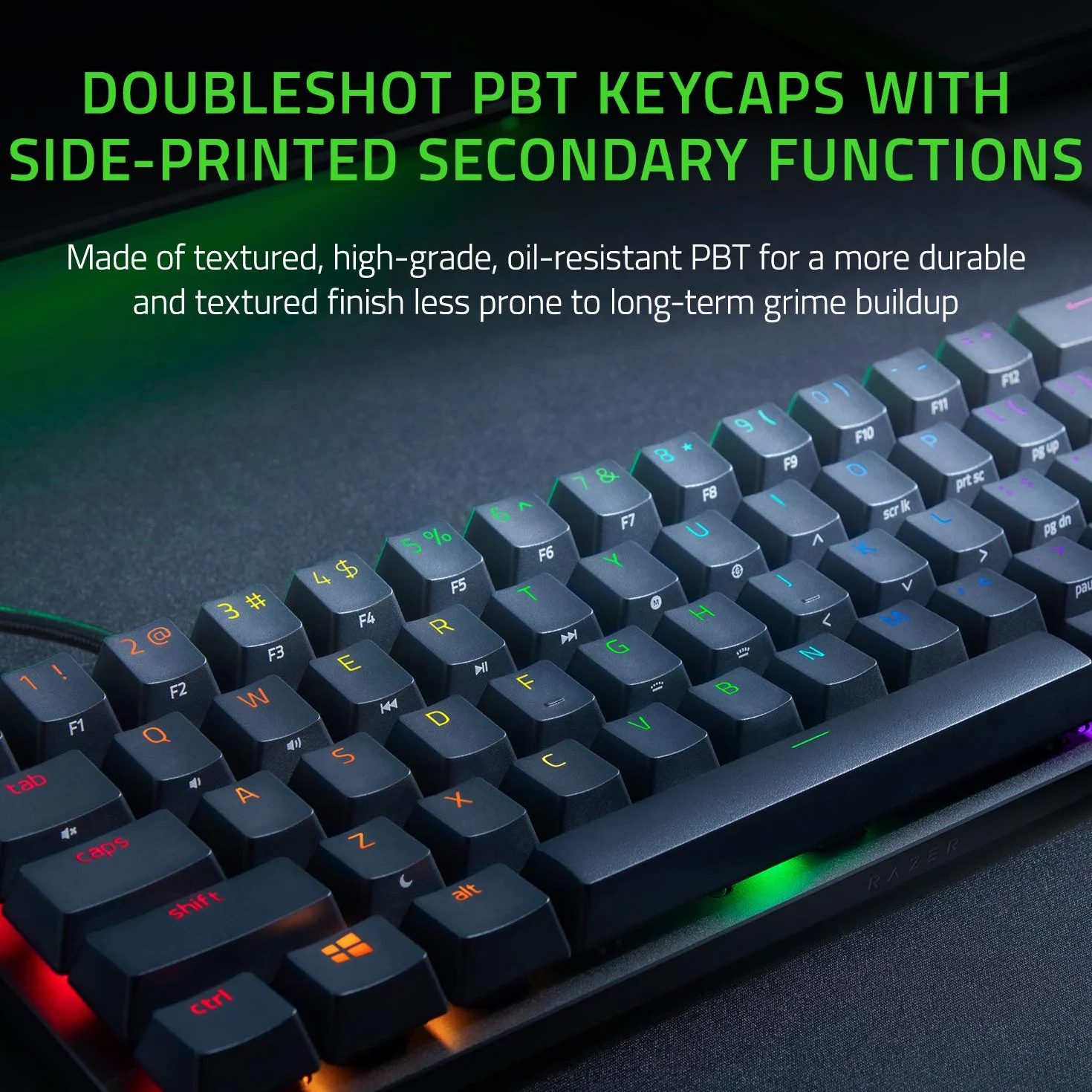 Razer Huntsman Mini Gaming Keyboard Optical Red Switches RGB US-Layout ISO