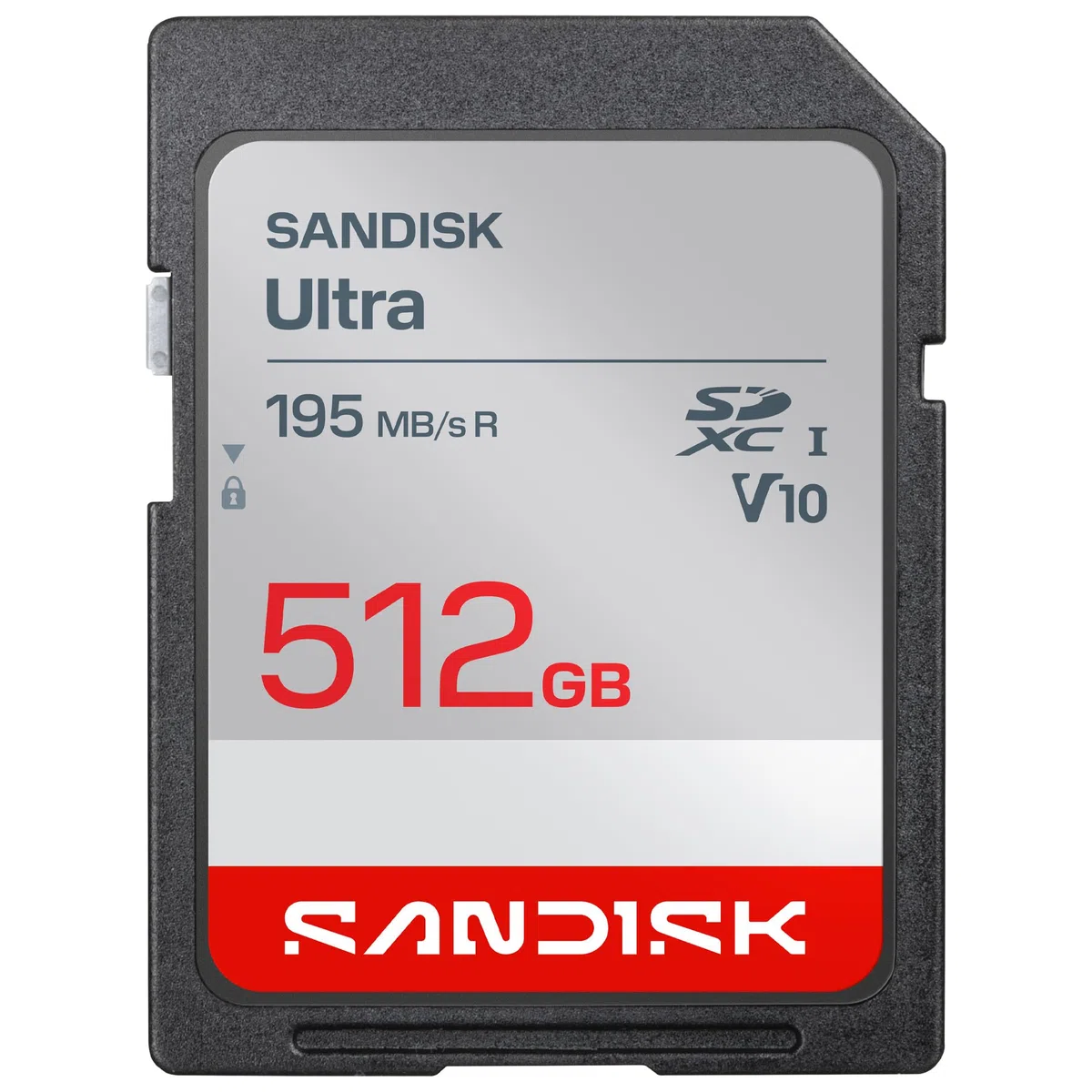 SANDISK Ultra SDXC UHS-I Scheda da 512 GB (fino a 195 MB/s velocità di lettura, video full HD, V10, U1, C10) SANDISK Memory Zone App