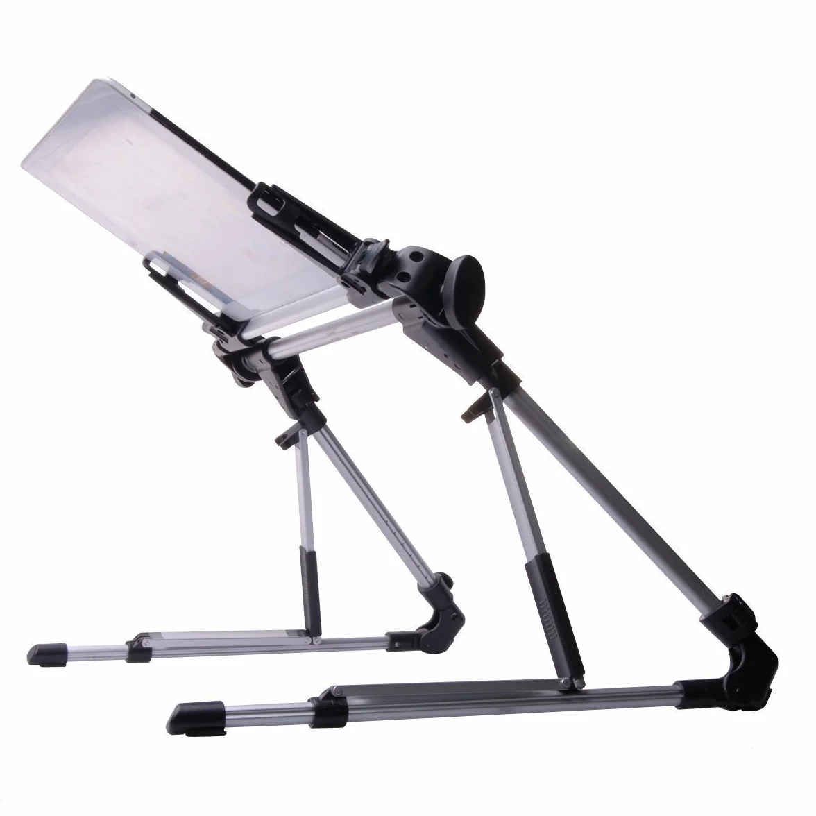 Aussel Portatile Universale Tablet Telaio Supporto Pieghevole Regolabile per Tablet iPad 1 2 3 4 5 aria Iphone6/6 Plus Samsung Galaxy Tab, Lazy Accanto Letto, Camera da letto, Cucina, Ufficio