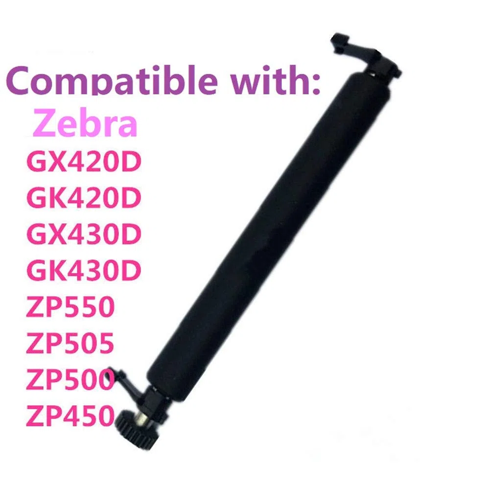 105934-034 Rullo rullo con cuscinetti e ingranaggi per Zebra GK420D GX420D GK430D GX430D ZP450 ZP500 ZP505 ZP550 Compatibile con stampante termica per etichette