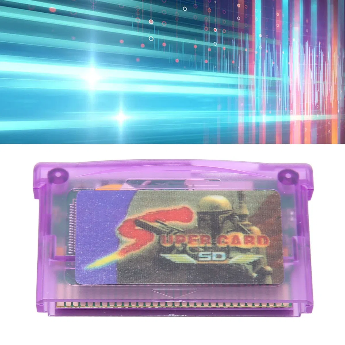 Scheda di Memoria per Videogiochi per Console di Gioco GBA GBA SP SP GBM IDS NDS Lite, Flashcard per Giochi di Carte Masterizzate, Mini Scheda Supporta Fat per Giochi