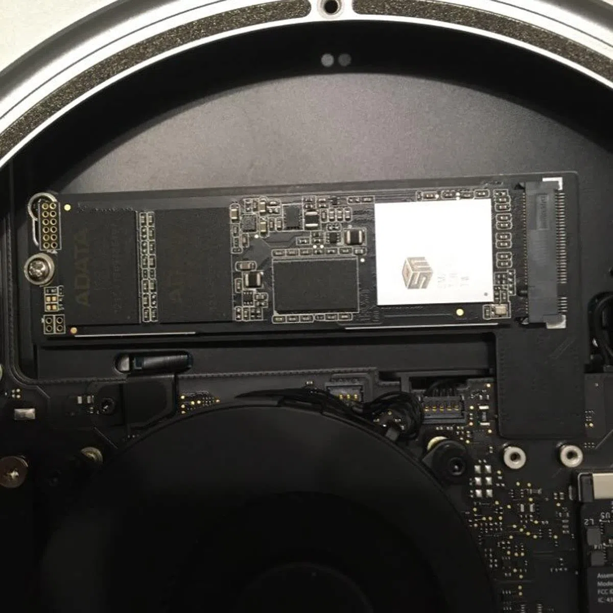 cablecc - Scheda convertitore per SSD M.2 NGFF M-Key NVME, per MacBook Mini 2014 A1347 MEGEN2 MEGEM2 MEGEQ2