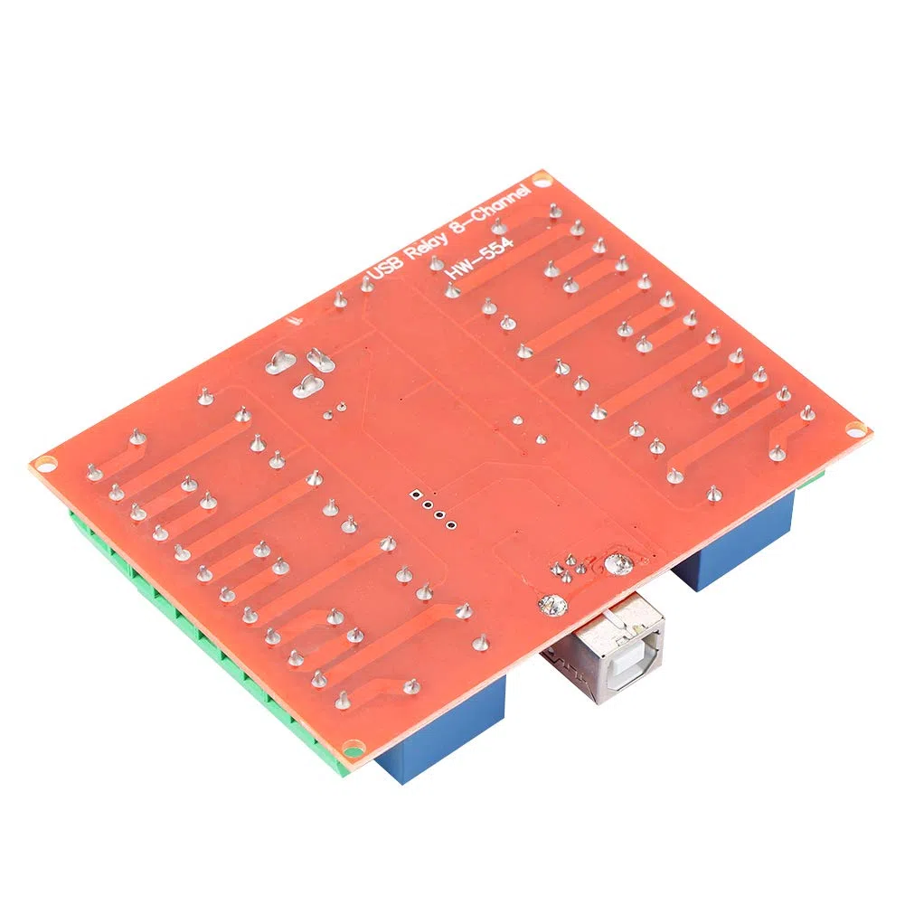 Modulo Relè Interruttore di Controllo USB Computer a 12V DC a 8 Canali Controller Interruttore USB con Chip di Controllo USB ad Alte Prestazioni Importato