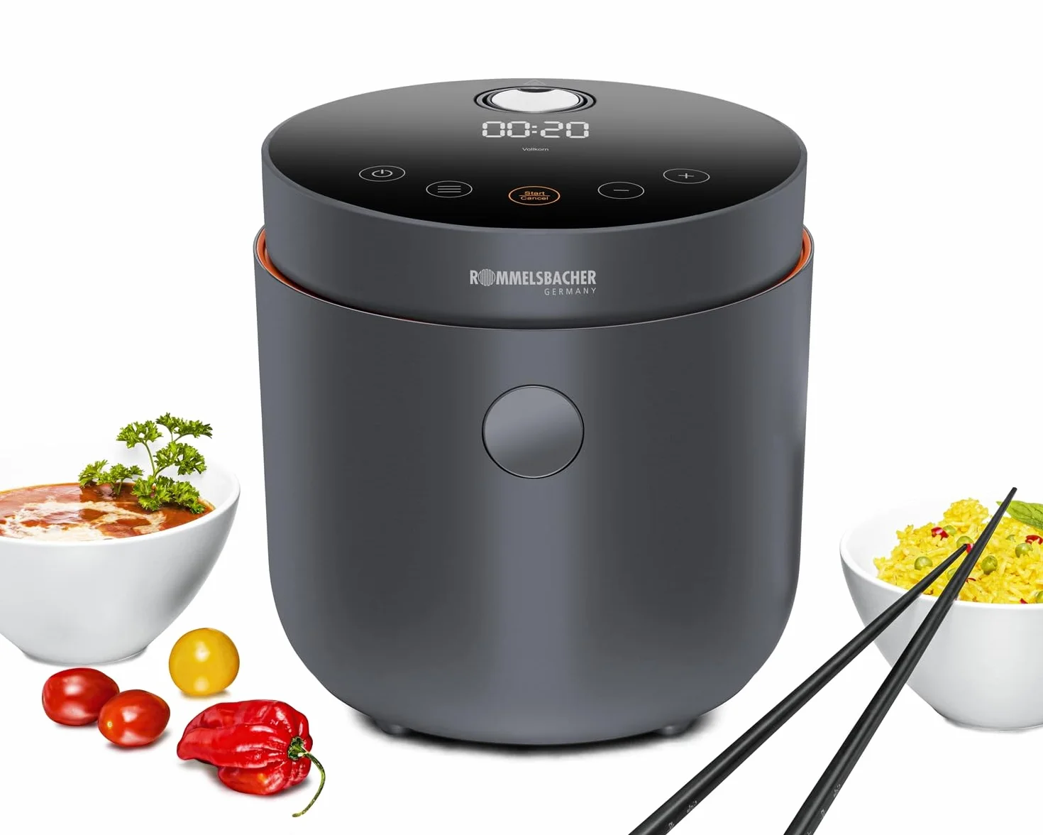 Rommelsbacher rice stove black Schwarz MRK 500 (MRK 500)