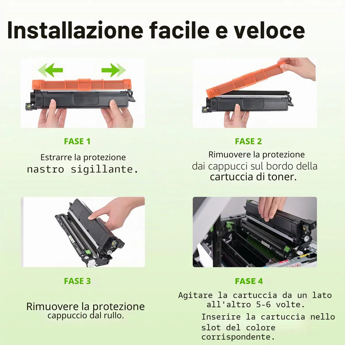 swiss toner TN248XL TN248 Toner Compatibile per Brother MFC-L3740CDWE MFC-L3760CDW DCP-L3560CDW DCP-L3520CDW HL-L3220CWE HL-L3220CW Toner TN 248XL TN 248 (Con Chip, Pak 2)