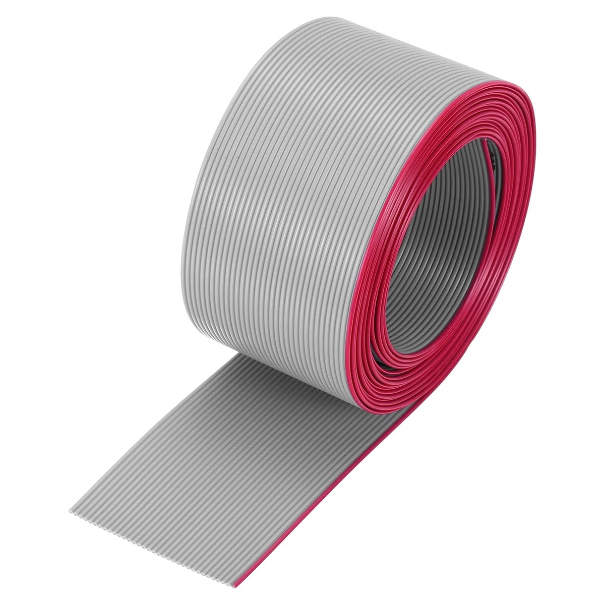 QUARKZMAN Cavo a Nastro Piatto IDC da 28AWG Lunghezza 3 m/9.8ft Passo 1.27mm 34 Pin Grigio per Collegamento JTAG/ISP