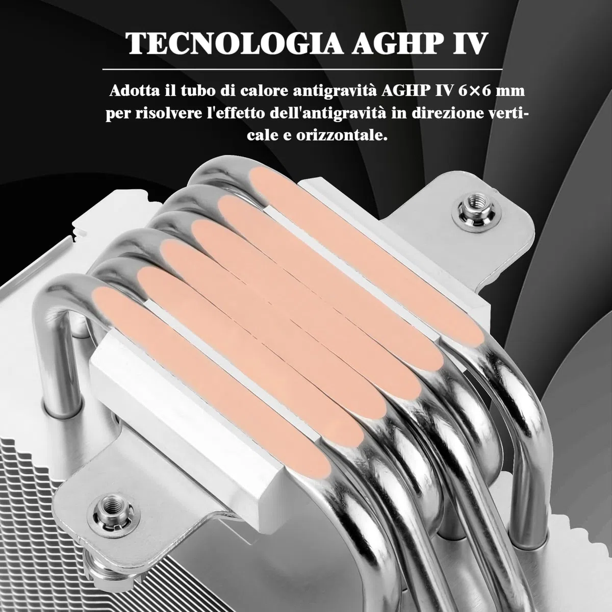 TR Burst Assassin 120 SE Raffreddatore CPU, altezza 148 mm, ventola PWM 120 mm con velocità 1550 RPM, 6 tubi di calore, per Intel 1700/1851/1150/1151/1200, AM4/AM5, raffreddamento PC, nero (BA120SE)