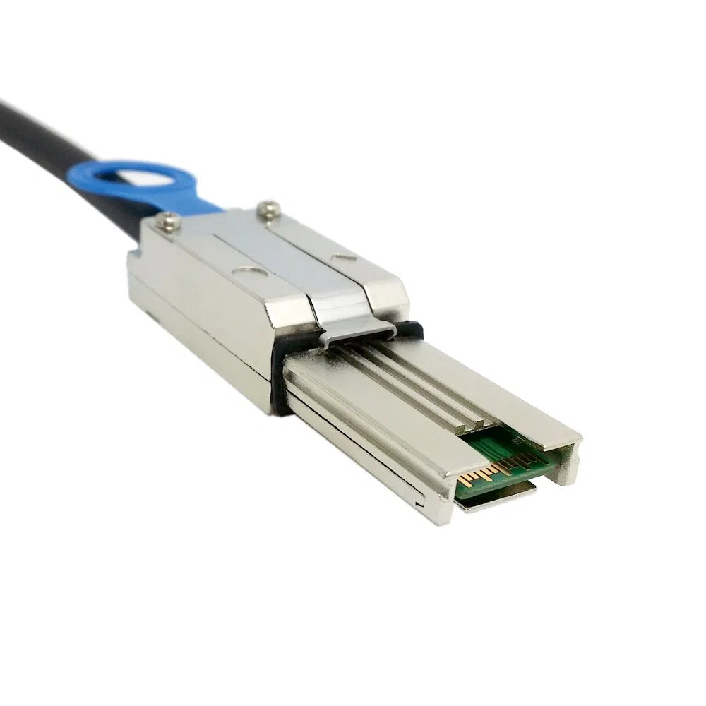 cablecc Cavo RAID esterno Mini-SAS 4X SFF-8088 a Mini-SAS ad alta densità HD SFF-8644, 50 cm