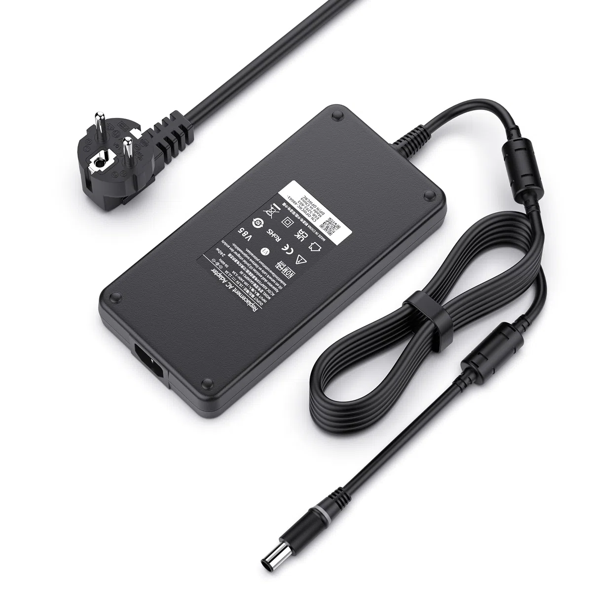 shefor Alimentatore Dell 240w Caricatore per Dell Alienware 17 15 13 M15 M17 R1 R2 R3 R4 R5 M17X M18X X51 G3 G5 G7 Precision 7710 7720 7730 7510 7520 7530 PA-9E GA240PE1-00 19.5V 12.3A Adattatore
