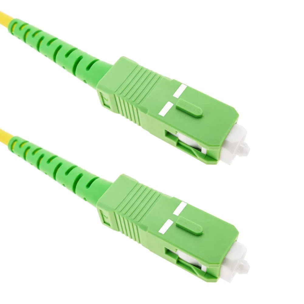 Cablematic - Cavo in fibra ottica SC/APC monomodale simplex 9/125 3 m OS2
