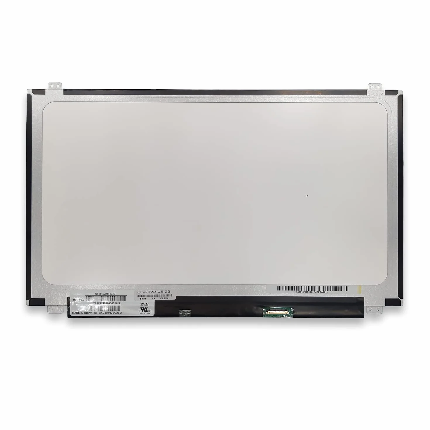 new net - Pannello Schermo Display LCD Compatibile con Lenovo 5D10G93202, 5D10G93203, 5D10G94547, 5D10H12049, 5D10H13020, 5D10H13022, 5D10H15253 [15.6 Pollici - HD - 1366 x 768-30 Pin]