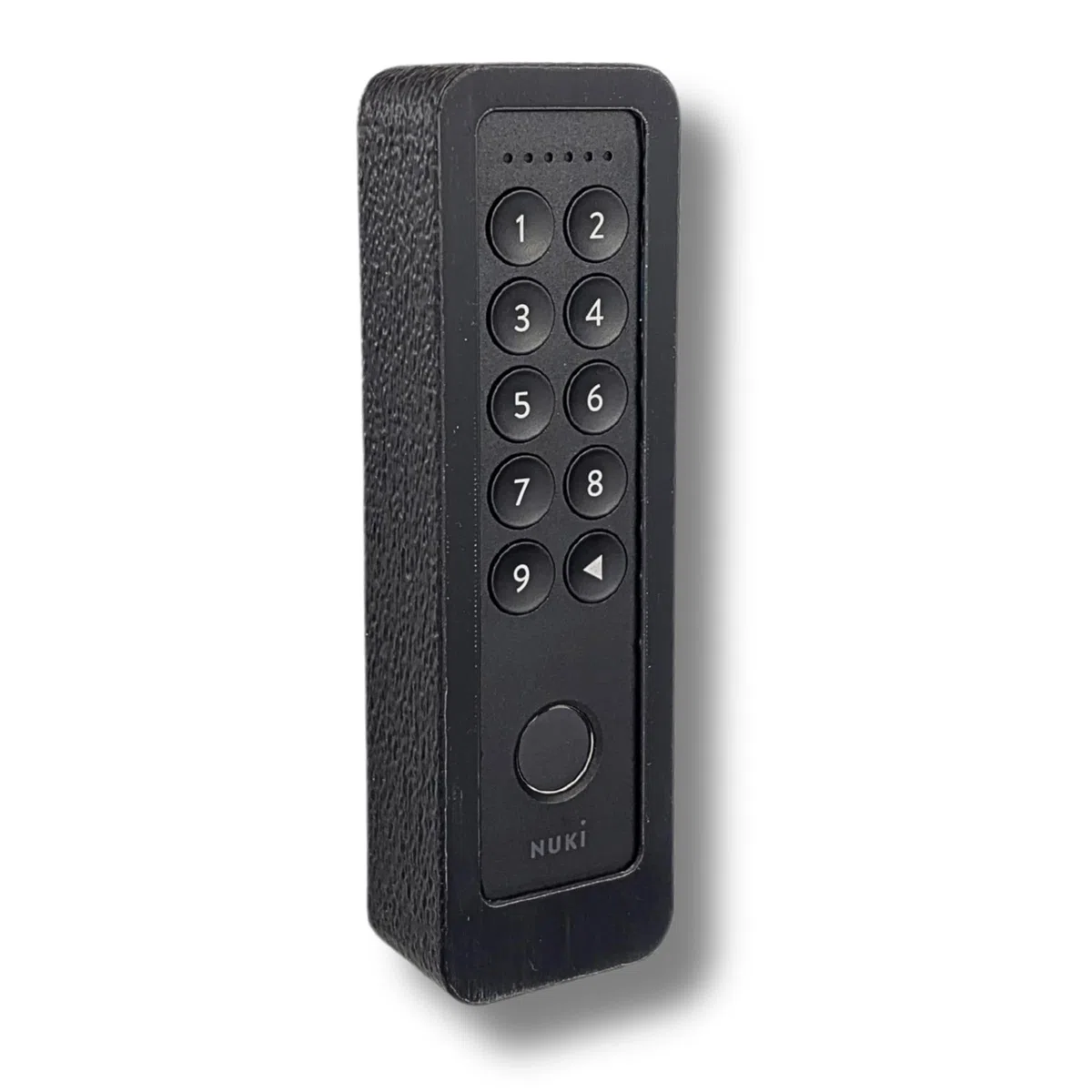 Generisch Supporto da parete compatibile con Nuki Keypad 2 - Copertura antifurto con vite di sicurezza Torx - Senza protezione dalle intemperie - Superficie simile a intonaco - Nero (senza tetto