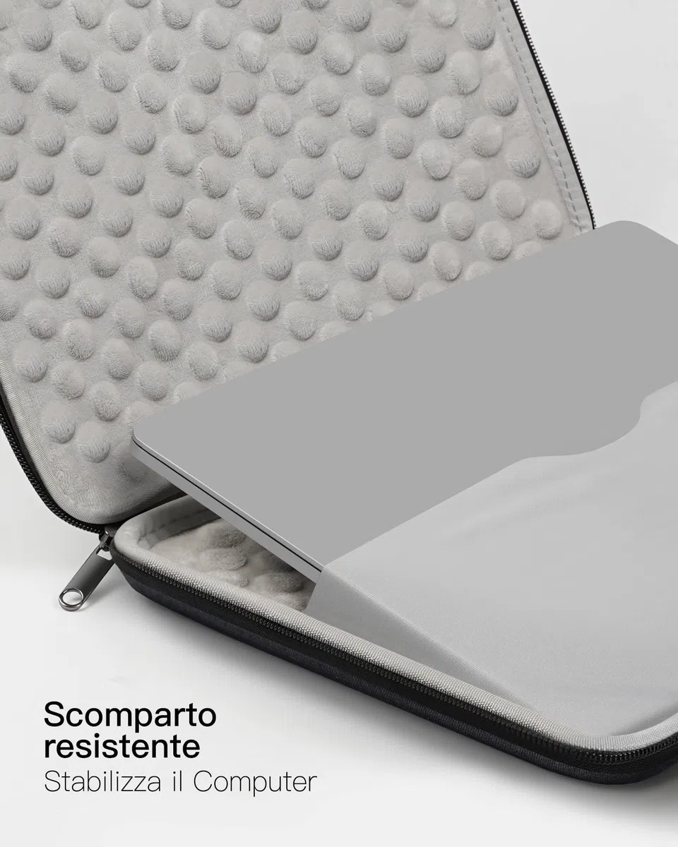 Inateck EVA Custodia Antiurto Rigida Compatibile con 14 MacBook Pro/Max 2025-2021, M5/A3434, M4/A3401, A3185, A3112, M3/A2992,A2918, M2/A2779, M1/A2442