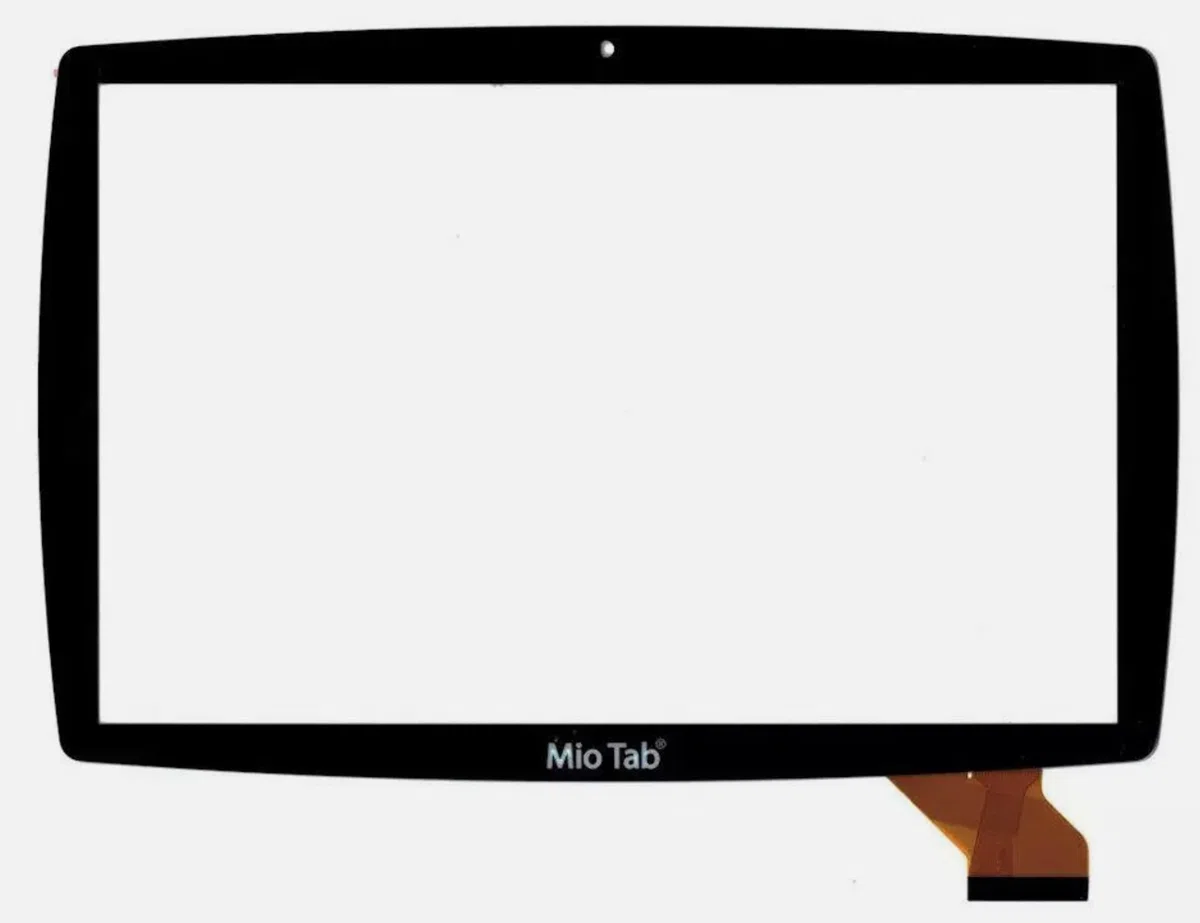 Audiosystem TOUCH SCREEN VETRO per Tablet LISCIANI MIO TAB 10 STEM CODING XL 2022 97036 MP0101635 10.1" Nero + Biadesivo Ricambio Digitizer (Display Non Incluso)