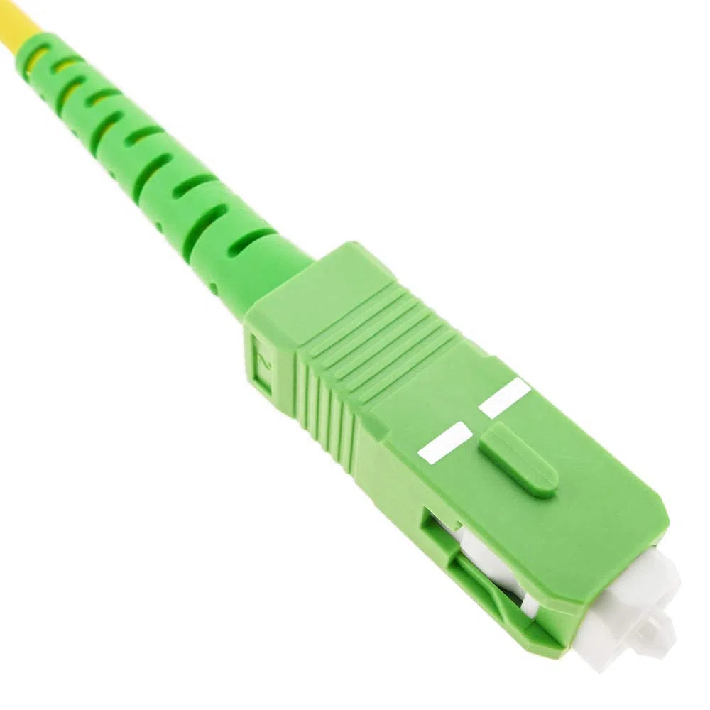 Cablematic - Cavo in fibra ottica SC/APC monomodale simplex 9/125 3 m OS2