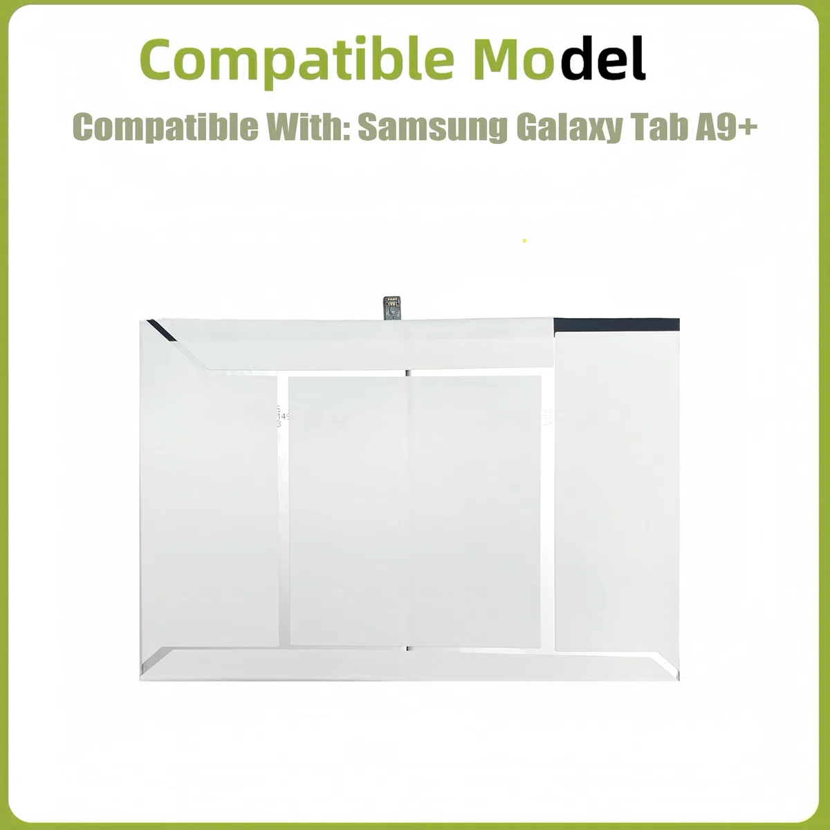 Batteria di ricambio compatibile Samsung Galaxy Tab A9+ SM-X210 SM-X215 SM-X216B con kit attrezzi