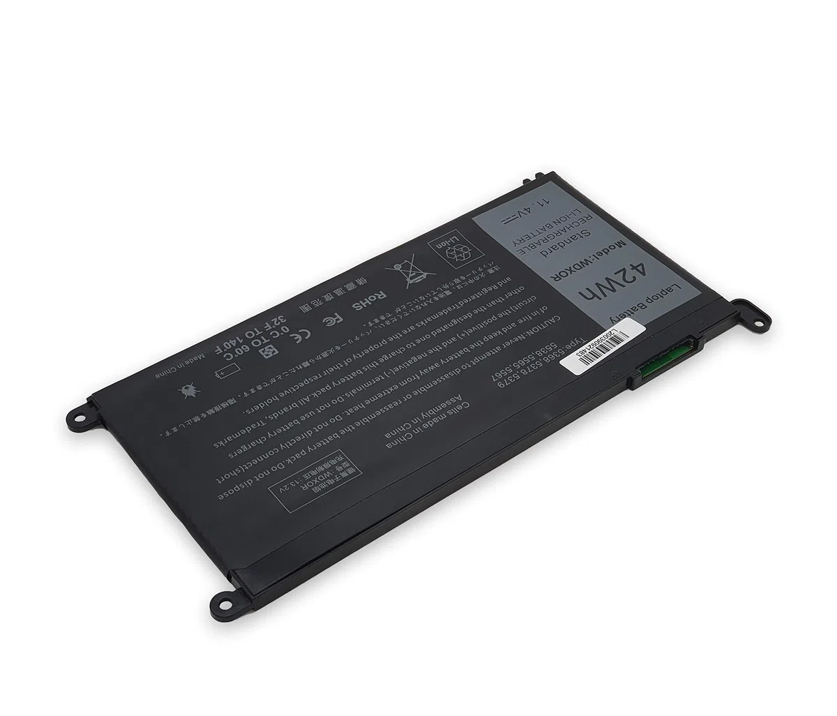 New Net - Batteria WDX0R [ 11.4 V - 3680 mAh ] compatibile con Dell P62F, P62F001, P35E, P35E001, P35E002, P66F, P66F001, P66F002, P66F003, P74G, P74G001