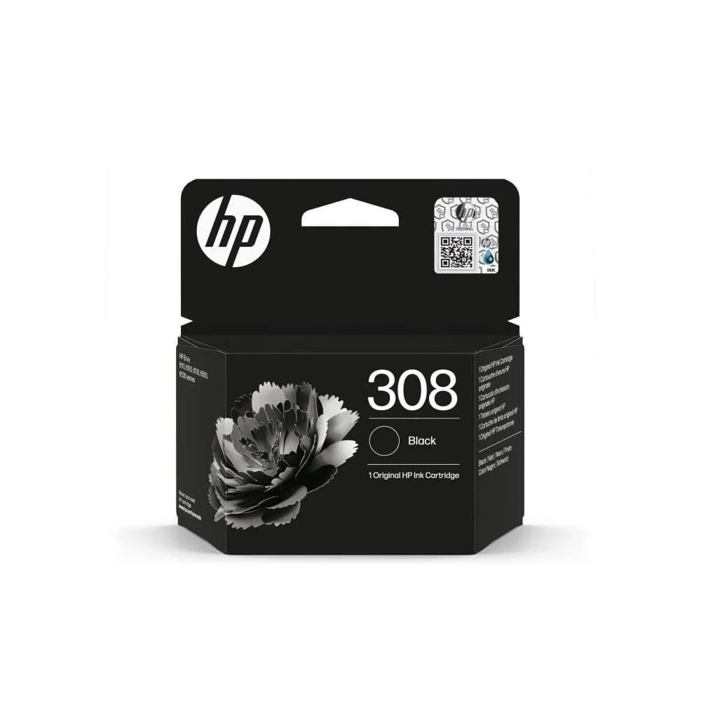 HP 308 Cartuccia d'inchiostro Originale Nera